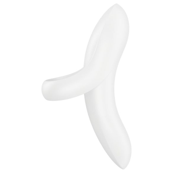 Satisfyer Bold Lover - wasserdichter Akku-Fingervibrator (weiß)