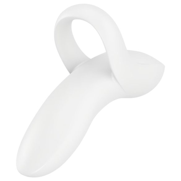 Satisfyer Bold Lover - wasserdichter Akku-Fingervibrator (weiß)