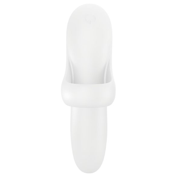 Satisfyer Bold Lover - wasserdichter Akku-Fingervibrator (weiß)