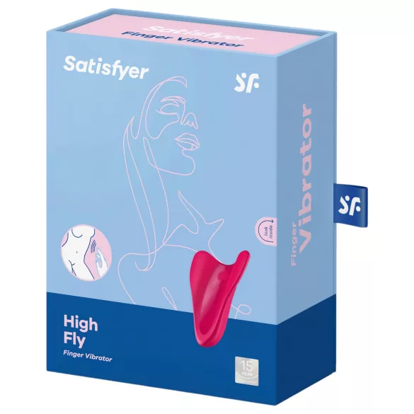Satisfyer High Fly - Akkulaufzeit, wasserdichter Klitoris-Vibrator (rosa)