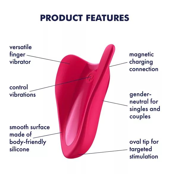 Satisfyer High Fly - Akkulaufzeit, wasserdichter Klitoris-Vibrator (rosa)