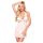 Penthouse Sweet & Spicy - Halskette Spitzenset (Weiß) - L/XL
