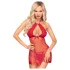 Penthouse Libido Boost - Spitzen-Babydoll & Tanga (rot) - L/XL