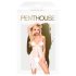 Penthouse Sweet Beast - Rosüm Babydoll-Set (Weiß) - M/L