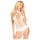 Penthouse Perfect Lover - Nacken-Bodysuit (weiß) - M/L