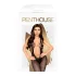 Penthouse Forbidden Fruit - offener Overall (schwarz) - XL
