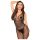 Penthouse Wild Catch - Ärmelloser Netz-Overall (Schwarz) - XL