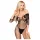 Penthouse High Profil - blumiger, carmen Overall (schwarz) - XL
