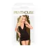 Penthouse Earth-shaker - Halterkleid und String (schwarz) - L/XL