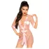 Penthouse Midnight Mirage - Satin-Morgenmantel und String (Pink) - XL