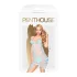 Penthouse Naughty Doll - Spitzenkleid & String (blau) - M/L