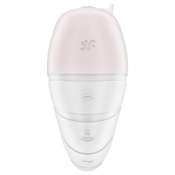 Satisfyer Supernova - Akkuvibrator mit Luftwellen 2in1 (weiß)