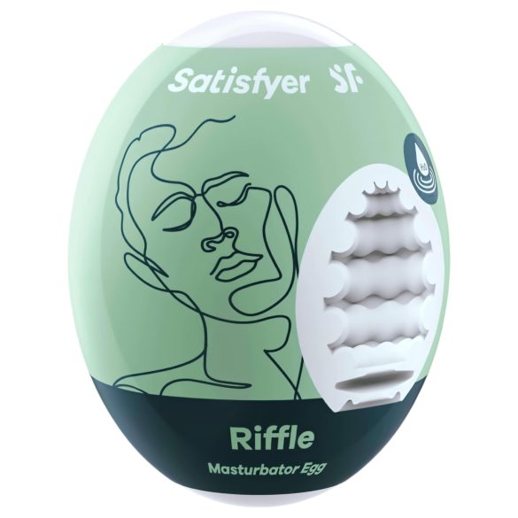 Satisfyer Egg Riffle - Ei-Masturbator (1 Stk.)