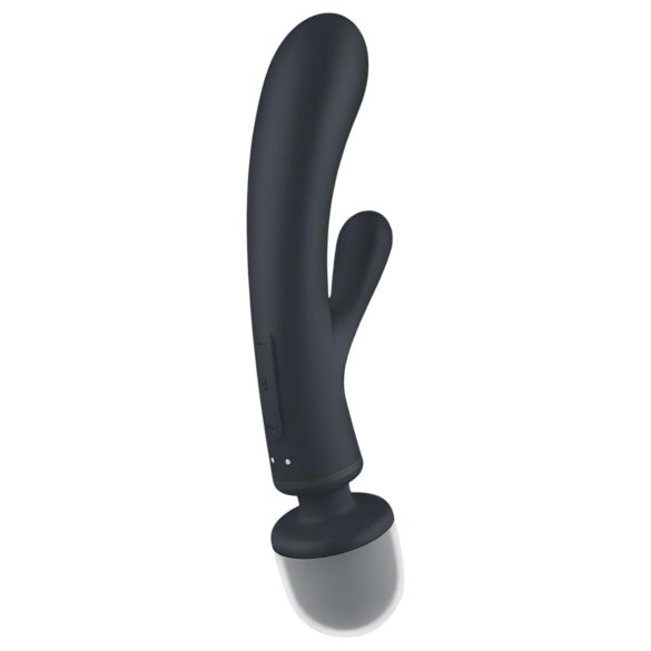 Satisfyer Triple Lover - G-Punkt- und Massage-Vibrator (silber)