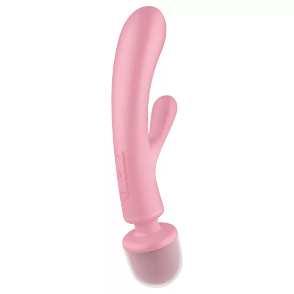 Satisfyer Triple Lover - G-Punkt und Massagestab (pink)