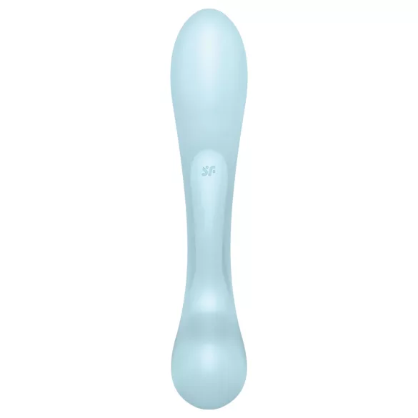 Satisfyer Triple Oh - wiederaufladbarer Vibrator mit Klitorisarm (blau)
