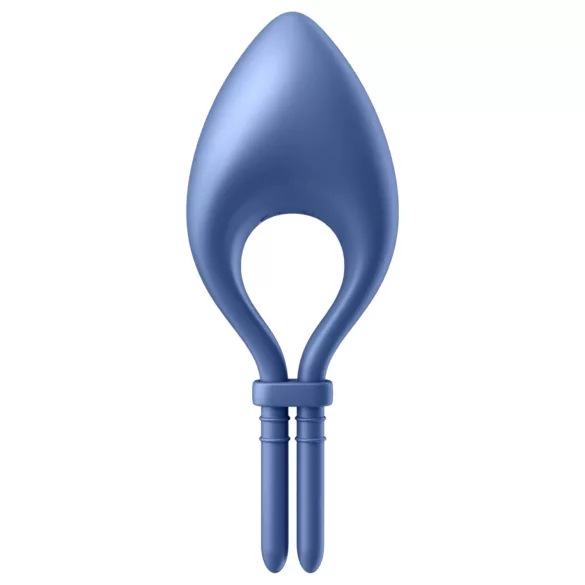 Satisfyer Bullseye - App-gesteuerter Vibrations-Penisring für Männer (blau)