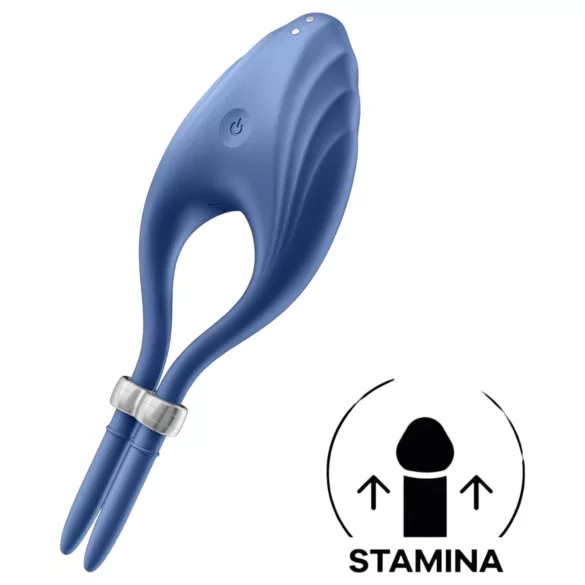 Satisfyer Duelist - Akku-Vibrationspenisring (blau)