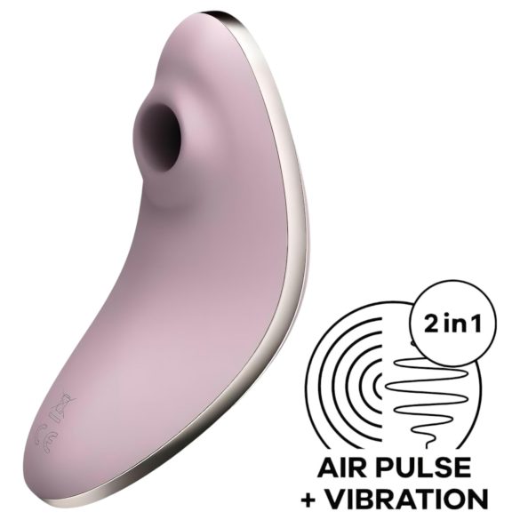 Satisfyer Vulva Lover 1 - Druckwellen-Klitorisvibrator (Violett)