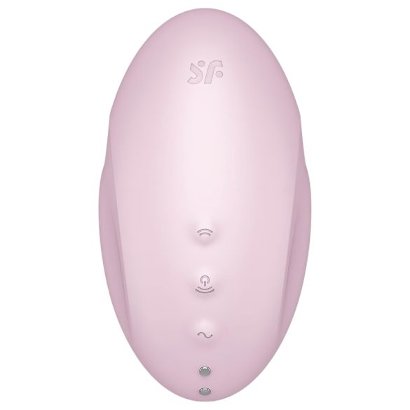 Satisfyer Vulva Lover 3 - Wiederaufladbarer Luftwellen-Klitorisstimulator (Pink)
