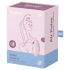 Satisfyer Vulva Lover 3 - Wiederaufladbarer Luftwellen-Klitorisstimulator (Pink)