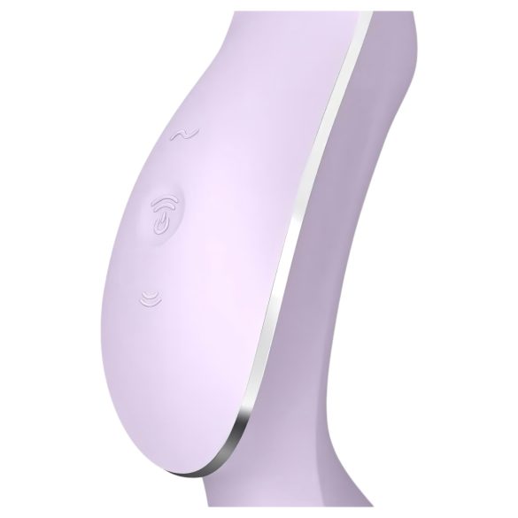 Satisfyer Curvy Trinity 2 - Lustvoller 2in1 Luftwellen-Vibrator (lila)