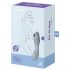Satisfyer Curvy Trinity 3 - Luftwellen 2in1 Vibrator (Grau)