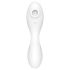 Satisfyer Curvy Trinity 5+ - Clever 2in1 Vibrator (Weiß)