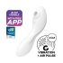 Satisfyer Curvy Trinity 5+ - Clever 2in1 Vibrator (Weiß)