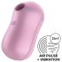 Satisfyer Cotton Candy - akkubetriebener Klitoris-Vibrator (lila)