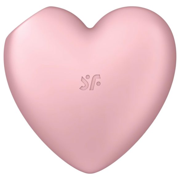 Satisfyer Cutie Heart - Akku Klitoris-Vibrator mit Luftdruckwellen (Pink)