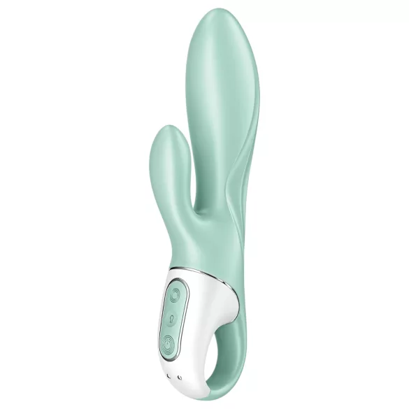 Satisfyer Air Pump Bunny 5 - App-gesteuerter aufpumpbarer Vibrator (Mint)