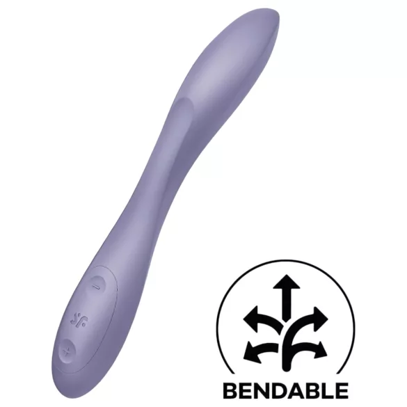 Satisfyer G-spot Flex 2 - Akku, wasserdichter G-Punkt-Vibrator (violett)