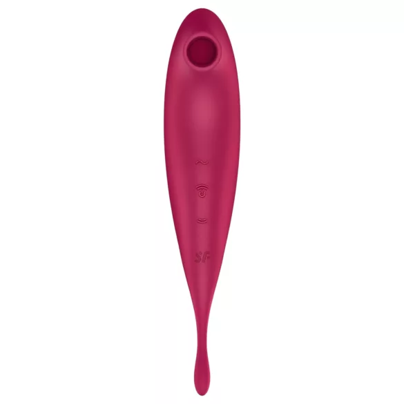 Satisfyer Twirling Pro - App-gesteuerter Klitorisvibrator (rot)