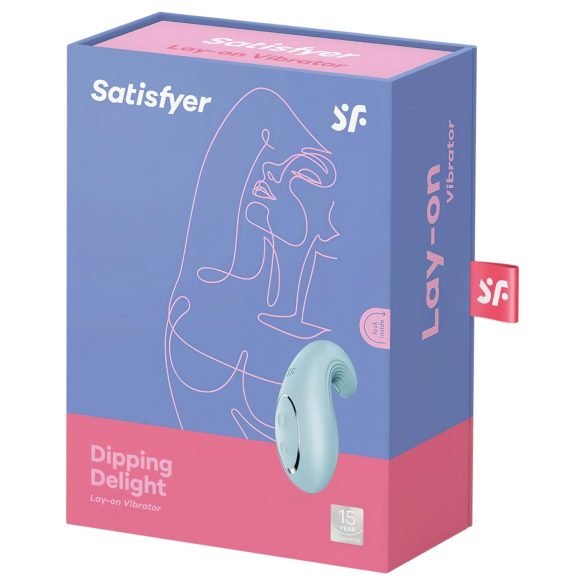 Satisfyer Dipping Delight - Akku-Klitorisvibrator (blau)