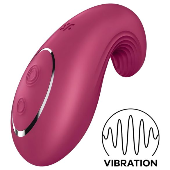 Satisfyer Dipping Delight - Wiederaufladbarer Klitorisvibrator (rot)