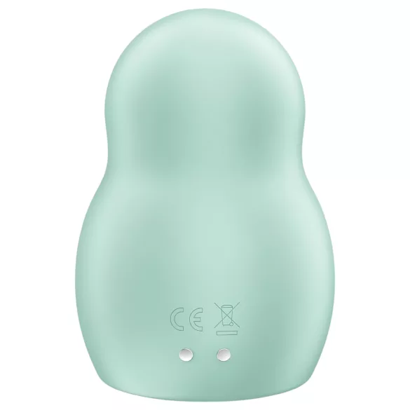 Satisfyer Pro To Go 1 - wiederaufladbarer, luftdruckbasierter Klitoris-Stimulator (Mint)
