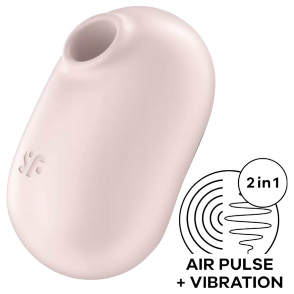 Satisfyer Pro To Go 2 - Luftwellen-Kitzler (Beige)