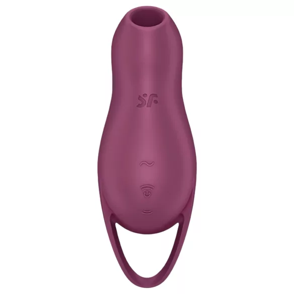 Satisfyer Pocket Pro 1 - Akku-Klitoris-Vibrator mit Druckwellen (Lila)