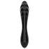 Satisfyer Dazzling Crystal 1 - doppelseitiger Glas-Dildo (schwarz)