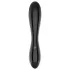 Satisfyer Dazzling Crystal 1 - doppelseitiger Glas-Dildo (schwarz)