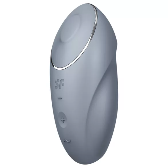 Satisfyer Tap & Climax 1 - 2in1 Klitoris-Vibrator (grau)