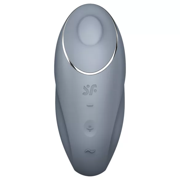 Satisfyer Tap & Climax 1 - 2in1 Klitoris-Vibrator (grau)