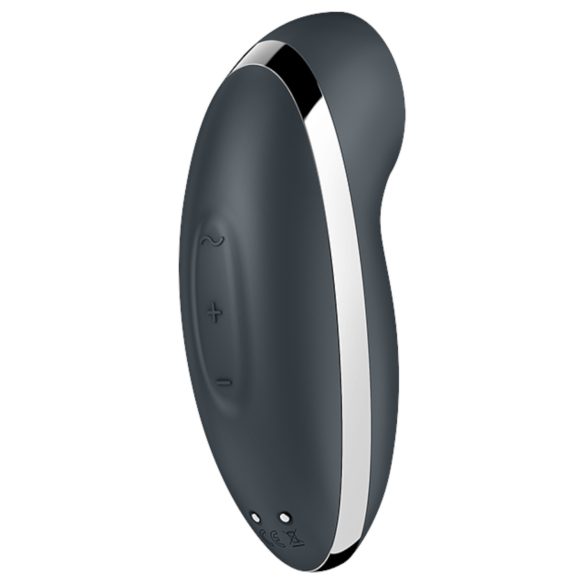Satisfyer Tap & Climax 2 - 2in1 Klitoris-Vibrator (grau)