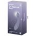 Satisfyer G-Force - Wiederaufladbarer, wasserdichter G-Punkt-Vibrator (lila)