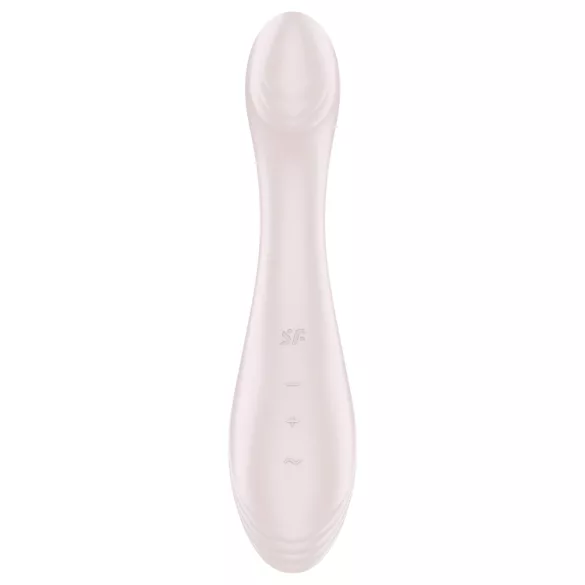 Satisfyer G-Force - wiederaufladbarer, wasserdichter G-Punkt Vibrator (Beige)