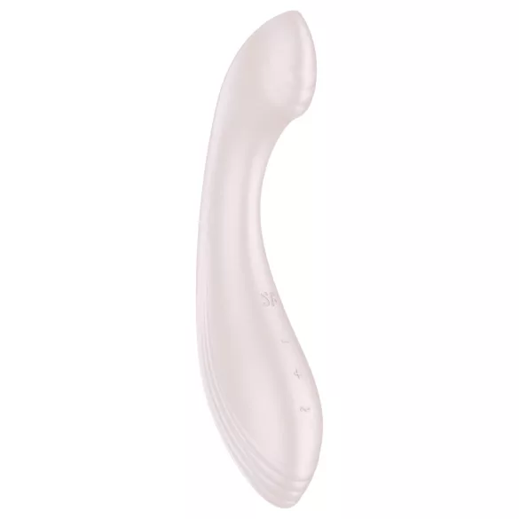 Satisfyer G-Force - wiederaufladbarer, wasserdichter G-Punkt Vibrator (Beige)