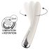 Satisfyer Spinning Vibe 1 - G-Punkt Vibrator mit rotierendem Kopf (Beige)