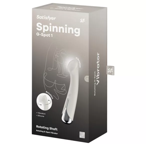 Satisfyer Spinning G-Spot 1 - Drehender G-Punkt-Vibrator (beige)