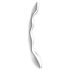 Satisfyer Cosmic Crest 2 - Wellenstahl-Dildo (Silber)